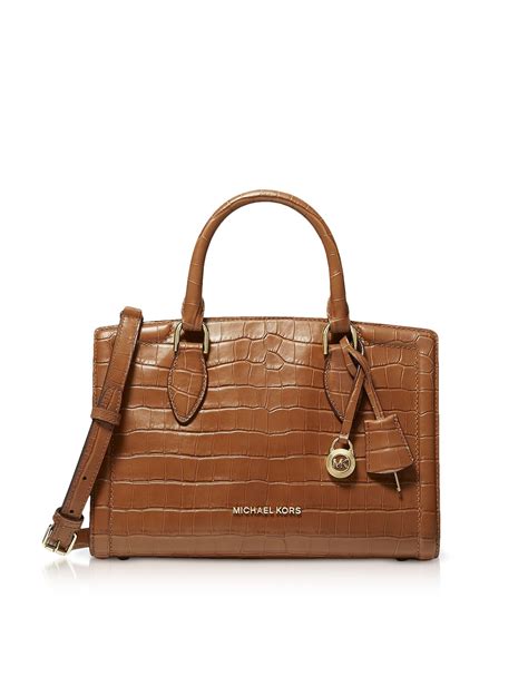 michael kors zoe bag|Michael Kors Women's Zoe Medium Crocodile Embossed .